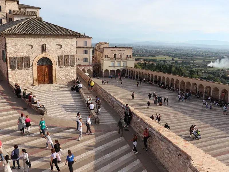 Split to Assisi Italy